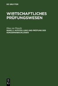 Cover Aufstellung und Prüfung des Konzernabschlusses