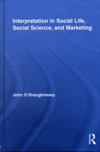 Cover Interpretation in Social Life, Social Science, and Marketing