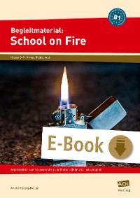 Cover Begleitmaterial: School on Fire (Niveau B1)