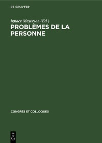 Cover Problèmes de la personne