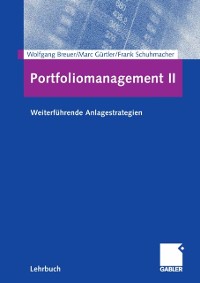 Cover Portfoliomanagement II
