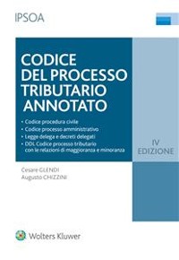 Cover Codice del processo tributario annotato