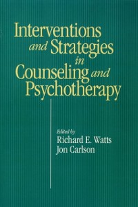 Cover Intervention & Strategies in Counseling and Psychotherapy