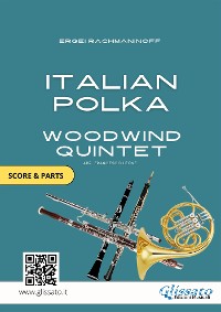 Cover Sheet Music for Woodwind Quintet / Ensemble "Italian Polka" score & parts