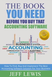 Cover Book You Need Before You Buy That Accounting Software