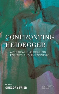 Cover Confronting Heidegger