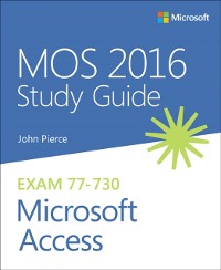 Cover MOS 2016 Study Guide for Microsoft Access
