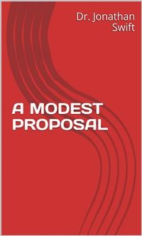 Cover A Modest Proposal