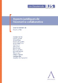 Cover Aspects juridiques de l’économie collaborative
