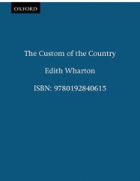 Cover Custom of the Country
