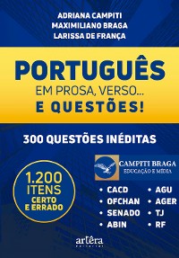 Cover Português em Prosa, Verso... e Questões!