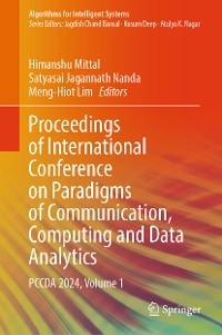 Cover Proceedings of International Conference on Paradigms of Communication, Computing and Data Analytics