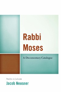 Cover Rabbi Moses