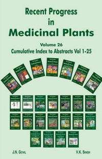 Cover Recent Progress in Medicinal Plants (Cumulative Index to Abstracts Vols. 1-25)