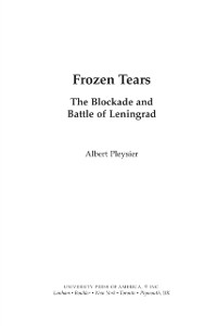 Cover Frozen Tears