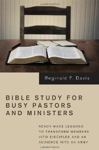 Cover Bible Study for Busy Pastors and Ministers