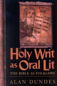Cover Holy Writ as Oral Lit