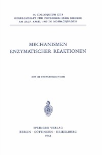 Cover Mechanismen Enzymatischer Reaktionen