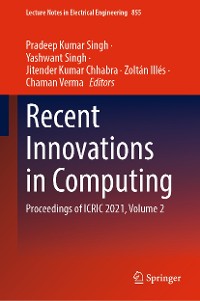 Cover Recent Innovations in Computing