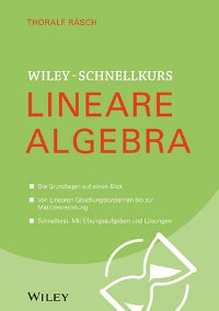 Cover Wiley-Schnellkurs Lineare Algebra