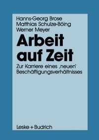 Cover Arbeit auf Zeit