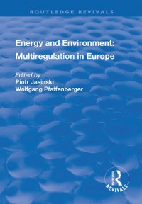 Cover Energy and Environment: Multiregulation in Europe