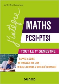 Cover Maths PCSI-PTSI - Tout le 1er semestre