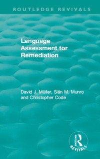 Cover Language Assessment for Remediation (1981)