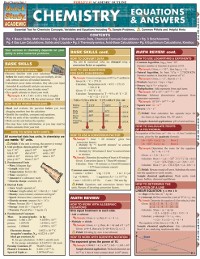 Cover Chemistry Equations & Answers