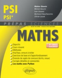 Cover Mathématiques PSI/PSI* - 4e édition actualisée