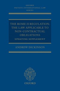 Cover Rome II Regulation