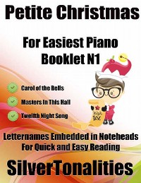 Cover Petite Christmas for Easiest Piano Booklet N1