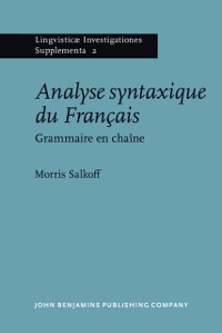 Cover Analyse syntaxique du Français