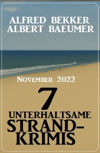 Cover 7 unterhaltsame Strandkrimis November 2022