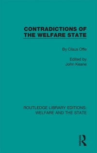 Cover Contradictions of the Welfare State