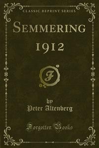 Cover Semmering 1912
