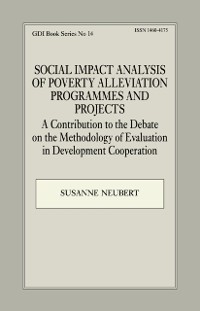 Cover Social Impact Analysis of Poverty Alleviation Programmes and Projects