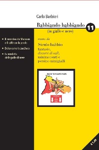 Cover Babbiando babbiando 11 (in giallo e nero)