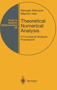 Cover Theoretical Numerical Analysis