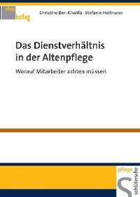 Cover Das Dienstverhältnis in der Altenpflege