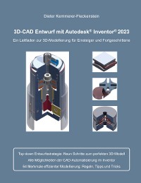 Cover 3D-Cad Entwurf mit Autodesk Inventor