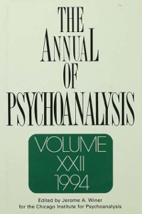 Cover The Annual of Psychoanalysis, V. 22