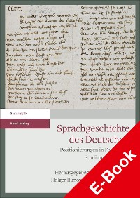 Cover Sprachgeschichte des Deutschen