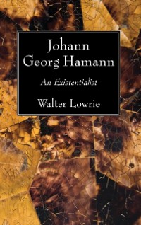 Cover Johann Georg Hamann