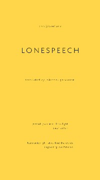 Cover Lonespeech