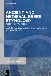 Cover Ancient and Medieval Greek Etymology