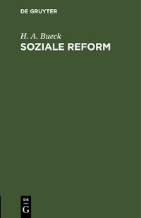 Cover Soziale Reform