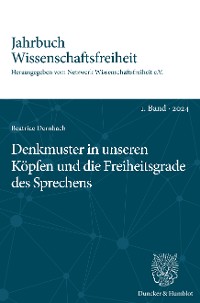 Cover Denkmuster in unseren Köpfen und die Freiheitsgrade des Sprechens.