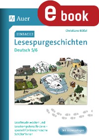 Cover Einfache Lesespurgeschichten Deutsch 5-6