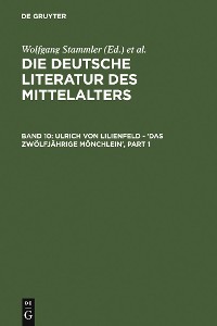 Cover Ulrich von Lilienfeld - 'Das zwölfjährige Mönchlein'